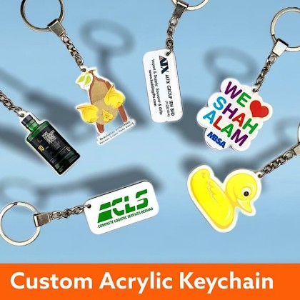 Custom Shape Acrylic Keychain